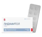 Лидамитол табс, 150 мг, таблетки, покрытые пленочной оболочкой, 30 шт. фото 2
