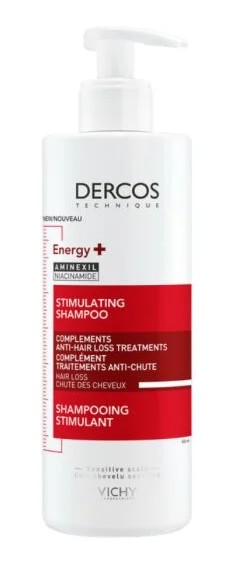 Vichy Dercos Energy+ Шампунь тонизирующий  против выпадения и истончения волос, шампунь, 400 мл, 1 шт. фото