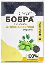 Секрет бобра с лецитином, капсулы, 30 шт, Острый ум фото