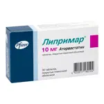 Липримар, 10 мг, таблетки, покрытые пленочной оболочкой, 30 шт. Липримар, 10 мг, таблетки, покрытые пленочной оболочкой, 30 шт. фото 3