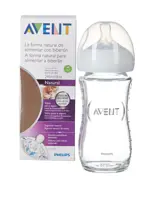 Avent Natural бутылочка стеклянная, 240 мл, 1 шт, арт. SCF673/17 (81420) фото