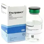 Ультравист, 370 мг йода/мл, раствор для инъекций, 100 мл, 1 шт. фото