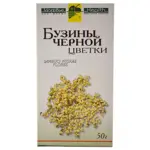 Бузины черной цветки, сырье растительное цельное, 50 г, 1 шт. фото 