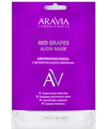 Aravia Laboratories Маска альгинатная для лица, порошок для наружного применения, 30 г, 1 шт, с экстрактом красного винограда фото