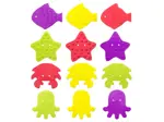 Roxy-kids Антискользящие мини-коврики для ванны, 12 шт. Roxy-kids Антискользящие мини-коврики для ванны, 12 шт. фото 2