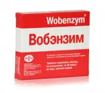 Вобэнзим, таблетки, покрытые кишечнорастворимой оболочкой, 40 шт. фото 