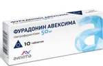 Фурадонин Авексима, 50 мг, таблетки, 10 шт. фото