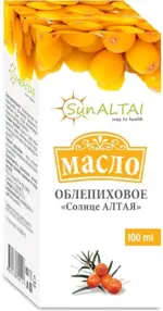 Солнце Алтая Облепиховое масло, масло для внутреннего применения, 100 мл, 1 шт. фото