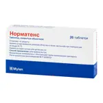 Норматенс, таблетки, покрытые оболочкой, 20 шт. Норматенс, таблетки, покрытые оболочкой, 20 шт. фото 4