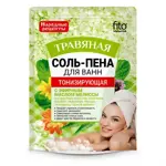 Народные Рецепты Соль-пена для ванн Тонизирующая травяная, соль для ванн, 200 г, 1 шт. фото 
