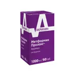 Метформин Пролонг-Акрихин, 1000 мг, таблетки с пролонгированным высвобождением, покрытые пленочной оболочкой, 60 шт. фото 6