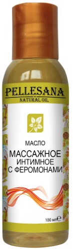 PELLESANA  масло массажное интимное, масло косметическое, 100 мл, 1 шт, с феромонами фото