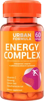Urban Formula Energy Complex, капсулы, 60 шт. Urban Formula Energy Complex, капсулы, 60 шт. фото 1