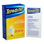 ТераФлю от гриппа и простуды, порошок для приготовления раствора для приема внутрь, 22.1 г, 4 шт, лимон ТераФлю от гриппа и простуды, порошок для приготовления раствора для приема внутрь, 22.1 г, 4 шт, лимон фото 5