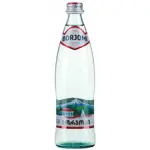 Вода минеральная Боржоми, лечебно-столовая газированная вода, 0.33 л, 1 шт, в стеклянной бутылке фото