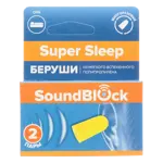 Soundblock Super Sleep беруши пенные, 4 шт. Soundblock Super Sleep беруши пенные, 4 шт. фото 1