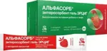 Альфасорб энтеросорбент эрциг, гель для приема внутрь, 10 г, 18 шт, клубника фото 