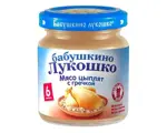 Бабушкино Лукошко Пюре, пюре, 100 г, 1 шт, цыпленок + гречка фото