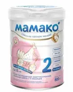 Мамако 2 Premium молочная смесь на основе козьего молока, смесь молочная сухая, 800 г, 1 шт. фото