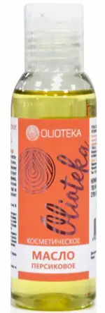 Olioteka Персиковое косметическое масло, масло для наружного применения, 100 мл, 1 шт. фото