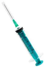 Шприц 3-х компонентный, 10 мл, шприц в комплекте с иглой, 100 шт, 21G (0.80х40) фото