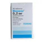 Минирин, 0.2 мг, таблетки, 30 шт. фото