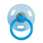Пома Соска-пустышка латексная круглой формы, 0 +, 1 шт, голубого цвета, арт. 6312 фото 2