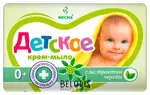 Весна Крем-мыло детское, мыло твердое, 90 г, 1 шт, с экстрактом череды фото