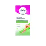 Veet Полоски восковые для сухой кожи, полоски восковые, 12 шт, с алоэ вера и ароматом зеленого чая фото