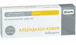 Албендазол-Алиум, 400 мг, таблетки, покрытые пленочной оболочкой, 1 шт. фото