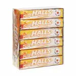 Halls Леденцы, леденцы, 25 г, 12 шт, мед + лимон фото