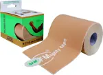 SFM-Plaster кинезио-тейп лента, 10 см х 500 см, 1 шт, бежевого цвета фото