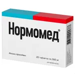 Нормомед, 500 мг, таблетки, 20 шт. Нормомед, 500 мг, таблетки, 20 шт. фото 3