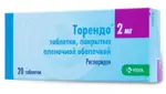 Торендо, 2 мг, таблетки, покрытые пленочной оболочкой, 20 шт. фото