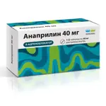 Анаприлин Реневал, 40 мг, таблетки, 112 шт. Анаприлин Реневал, 40 мг, таблетки, 112 шт. фото 1
