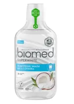 Biomed ополаскиватель для полости рта superwhite, раствор для полоскания полости рта, 500 мл, 1 шт. Biomed ополаскиватель для полости рта superwhite, раствор для полоскания полости рта, 500 мл, 1 шт. фото 1