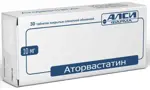 Аторвастатин-АЛСИ, 10 мг, таблетки, покрытые пленочной оболочкой, 30 шт. фото