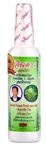 Jinda травяная сыворотка для волос с мотыльковым горошком, сыворотка для волос, 120 мл, 1 шт. фото