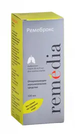 Ремеброкс, 30 мг/5 мл, сироп, 100 мл, 1 шт. фото
