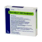 Протафан HM Пенфилл, 100 МЕ/мл, суспензия для подкожного введения, 3 мл, 5 шт, в картриджах фото