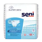 Seni Super Подгузники для взрослых, Medium M (2), 10 шт, 75-110 см Seni Super Подгузники для взрослых, Medium M (2), 10 шт, 75-110 см фото 1