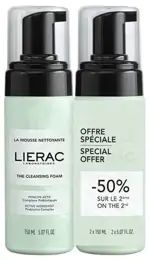 Lierac пенка для лица очищающая, пенка для лица, 150 мл, 2 шт. фото