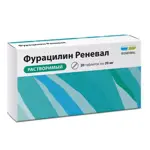 Фурацилин Реневал, 20 мг, таблетки для приготовления раствора для местного и наружного применения, 20 шт, растворимый фото