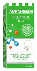 Лоранебол Пробаланс, спрей для полости рта, 50 мл, 1 шт. фото