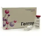 Гептор, 400 мг, лиофилизат для приготовления раствора для внутривенного и внутримышечного введения, 5 шт. фото