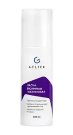 Geltek маска энзимная пектиновая, маска для лица, 200 мл, 1 шт. фото