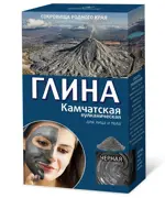 Глина косметическая черная Камчатская вулканическая, 100 г, 1 шт. фото