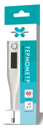 Med Elp Термометр электронный DT-01B, 1 шт, с твердым наконечником Med Elp Термометр электронный DT-01B, 1 шт, с твердым наконечником фото 1