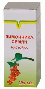 Лимонника семян настойка, настойка, 25 мл, 1 шт. фото