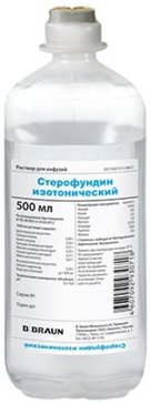 Стерофундин изотонический, раствор для инфузий, 500 мл, 10 шт. фото